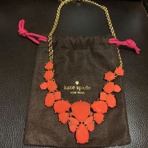 Kate Spade Coral Statement Necklace